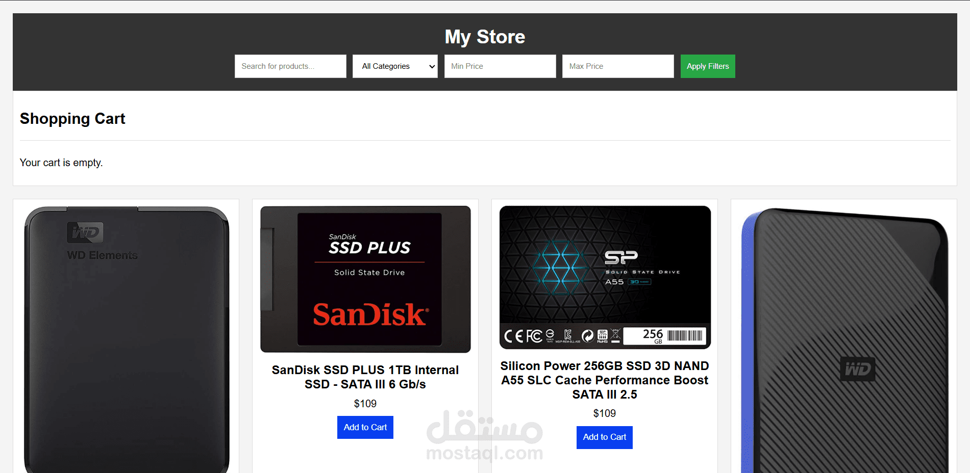 Simple E-Commerse