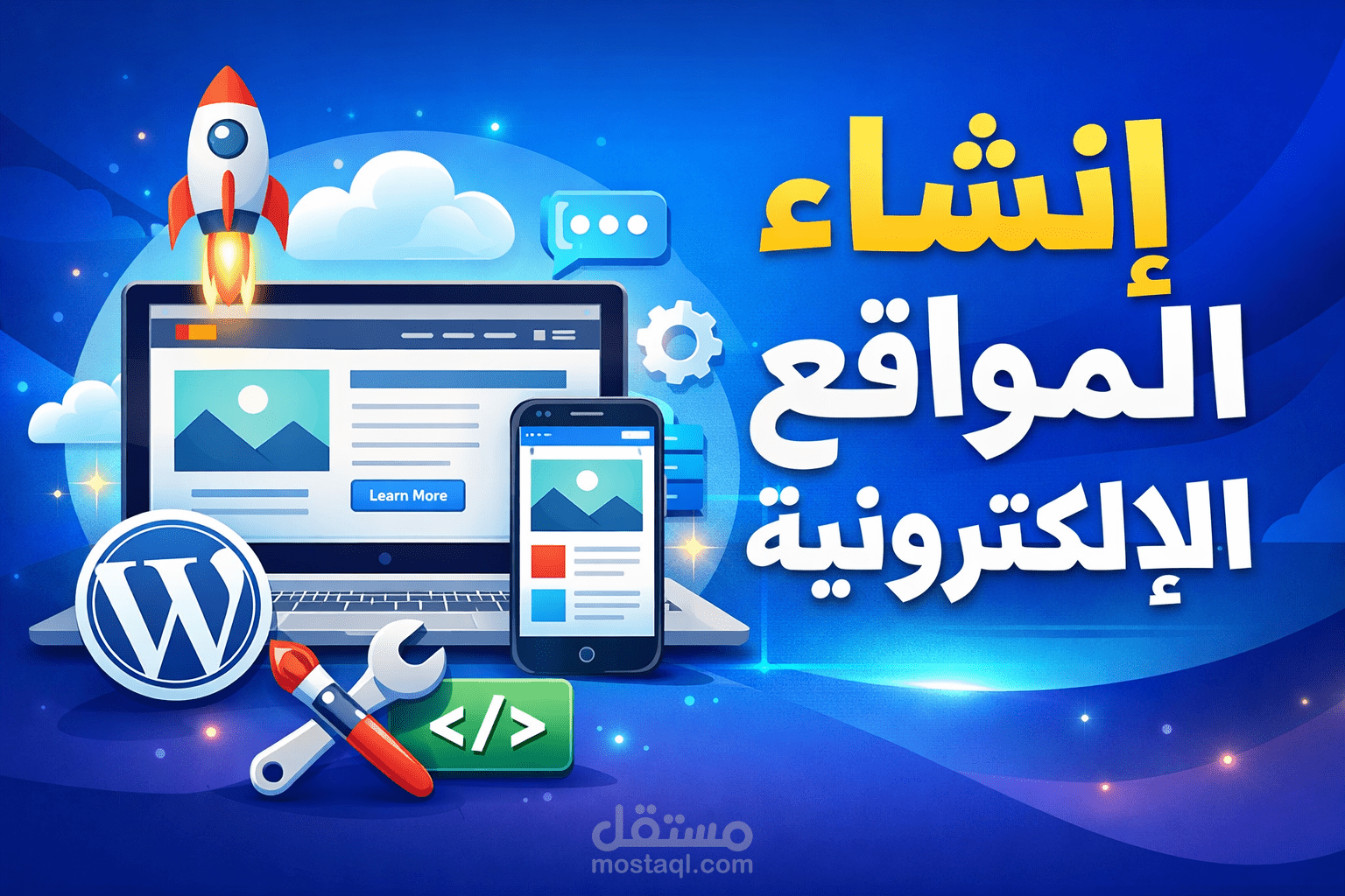 انشاء مواقع الكترونية