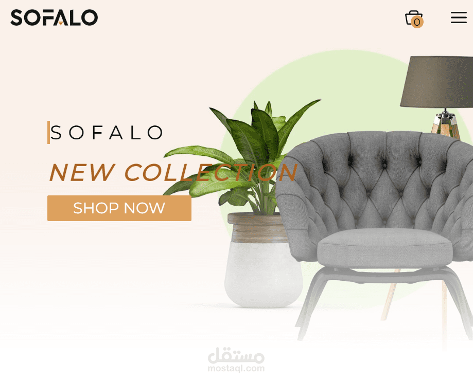 SOFALO Website Showcase