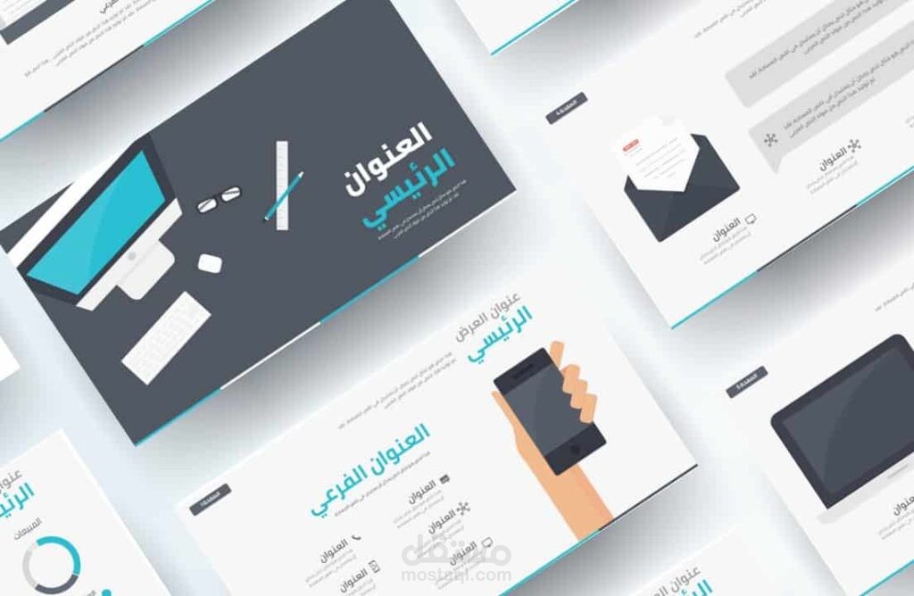 بوربوينت انفوجرافيك