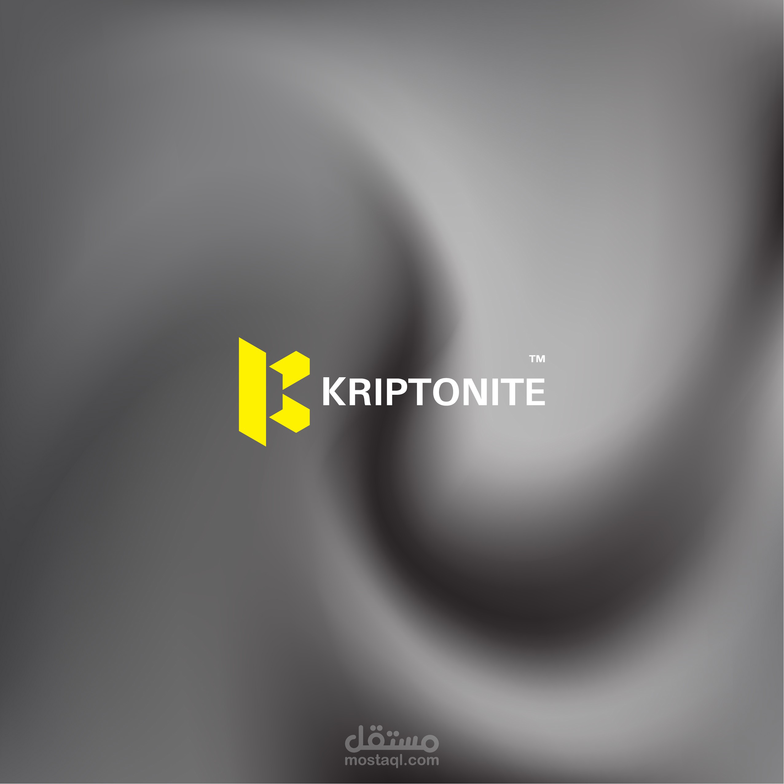 تصميم هوية بصرية لمتجر اجهزه الكترونيه( kriptonite)
