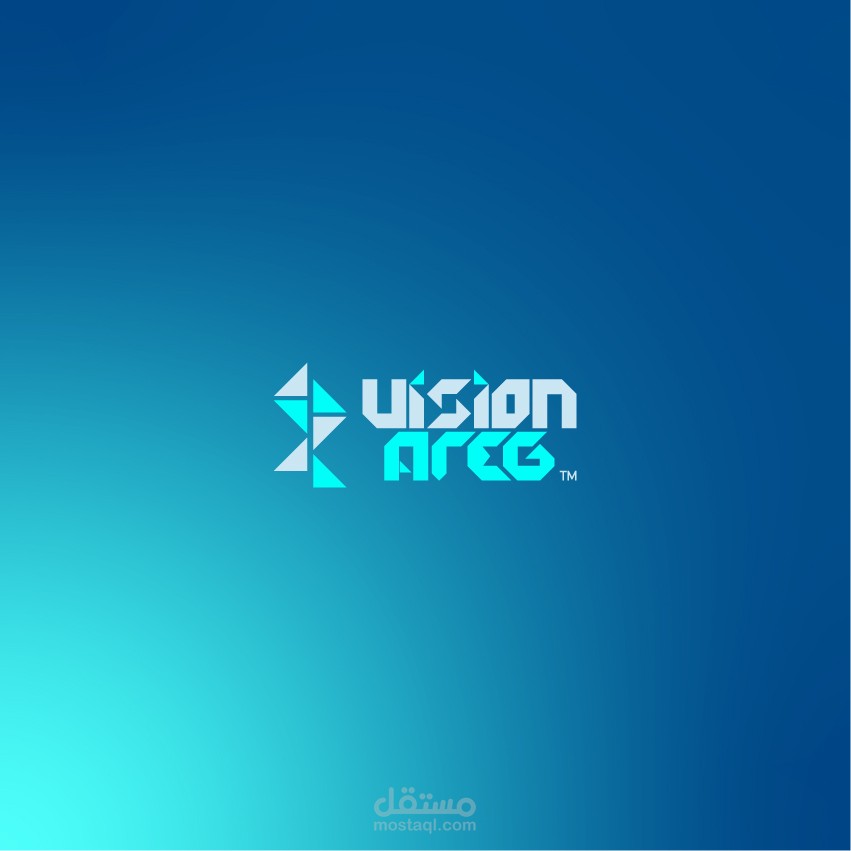 تصميم هوية بصرية لشركة حلول و تطوير أعمال (vision areg)