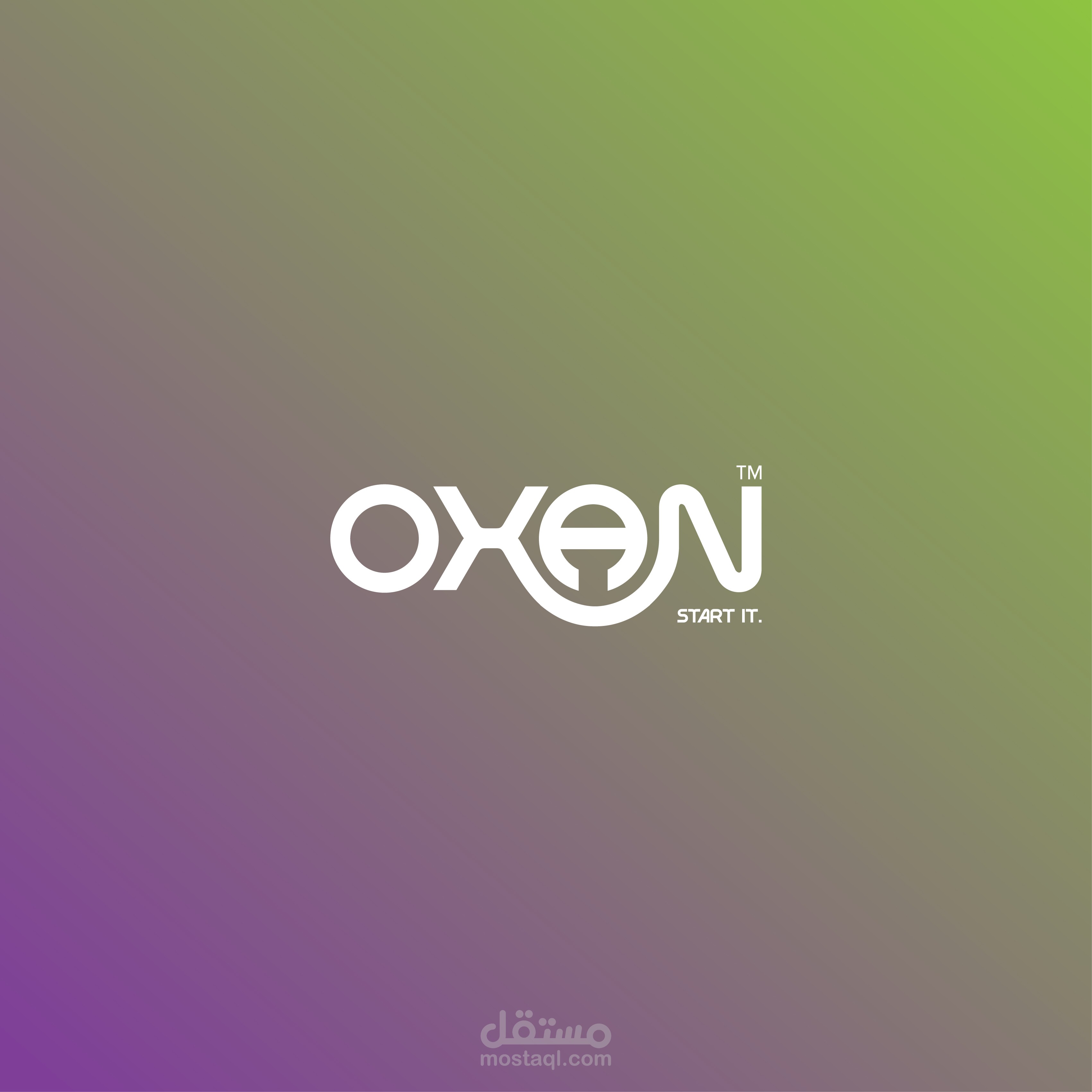 تصميم هوية لشركة استشارات إدارية ( oxan )