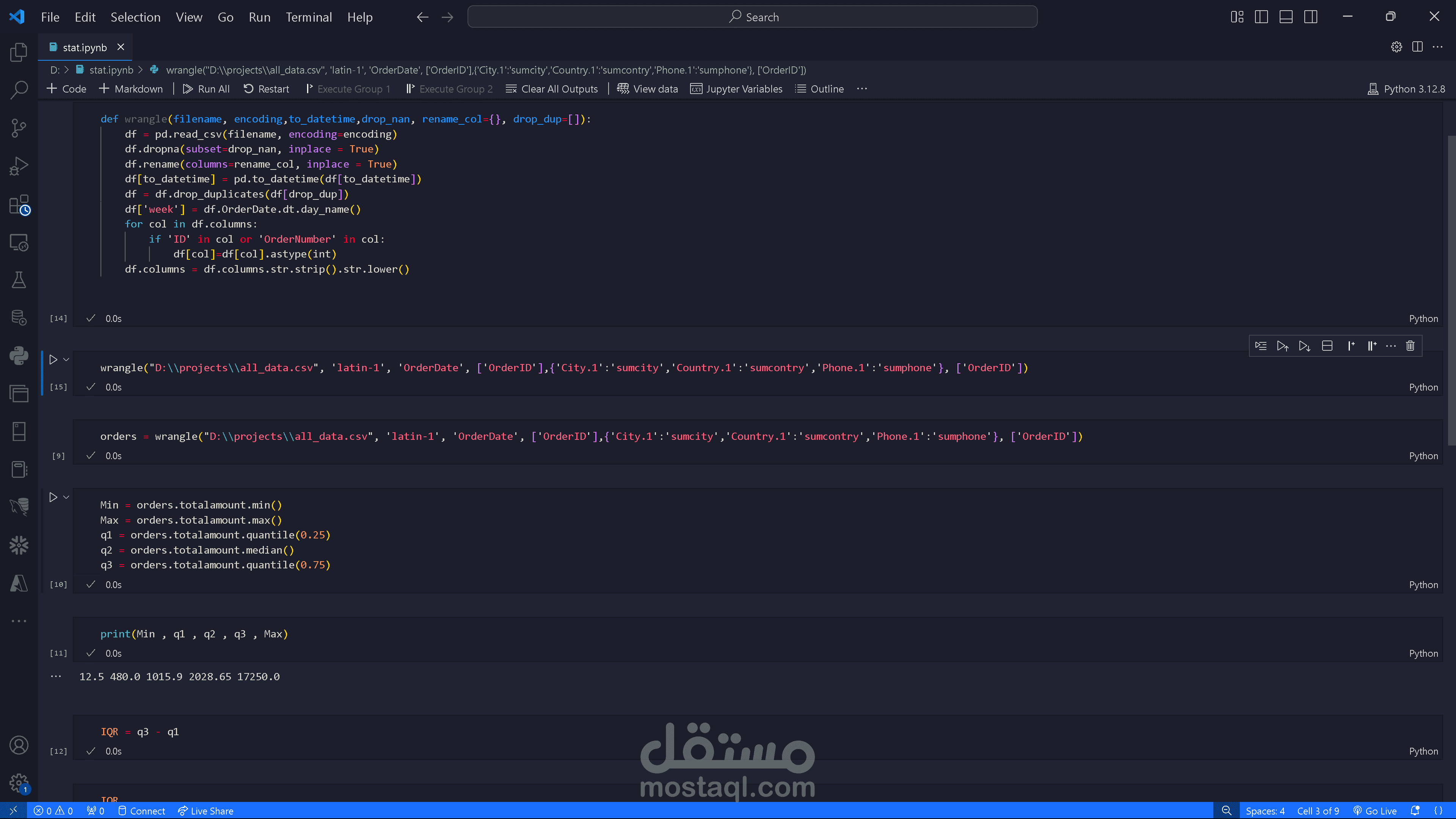 data analysis using python