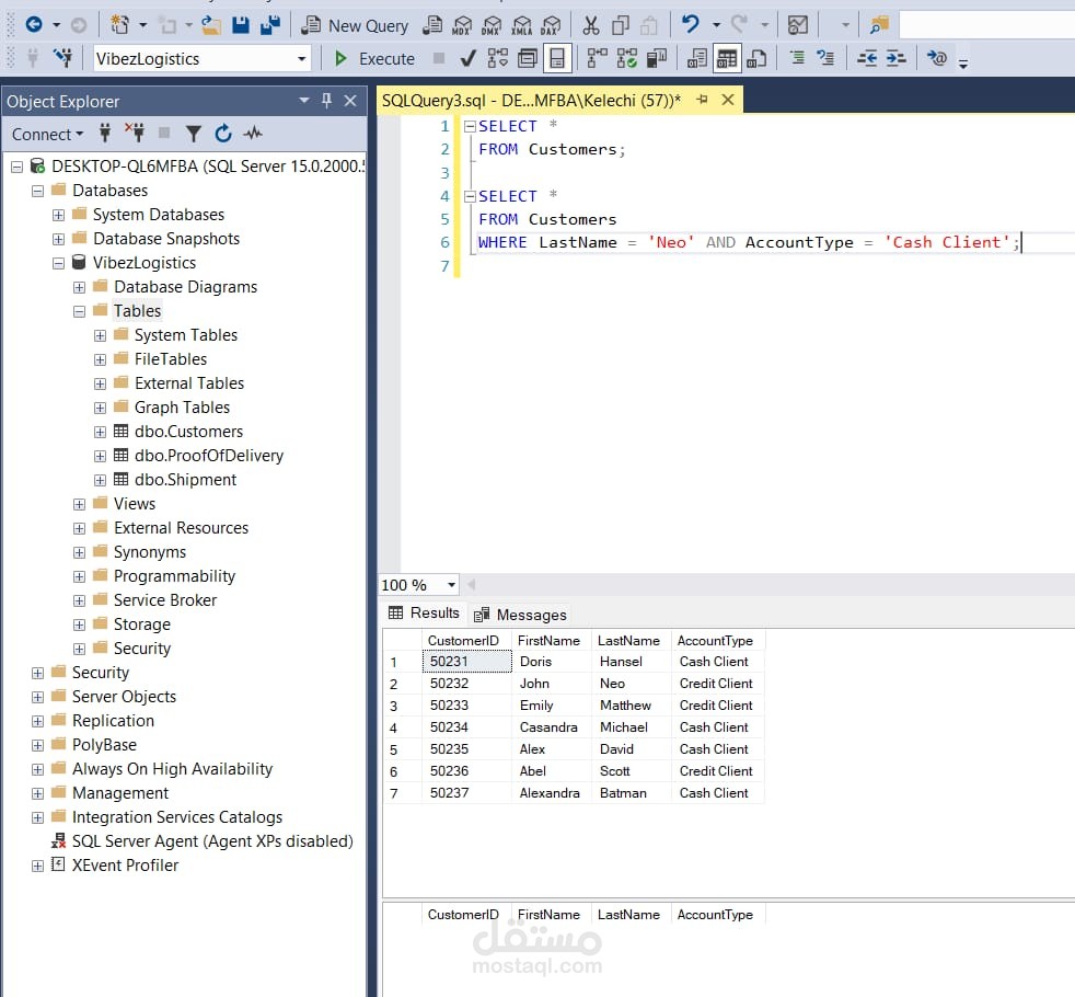 تحليل بيانات المبيعات باستخدام SQL