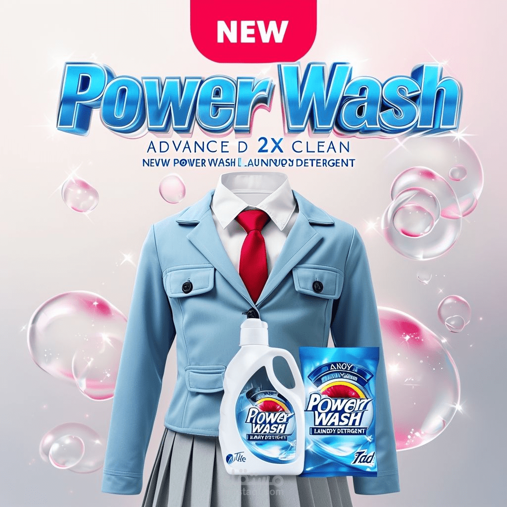 فيديو اعلانى مسحوق الغسيل