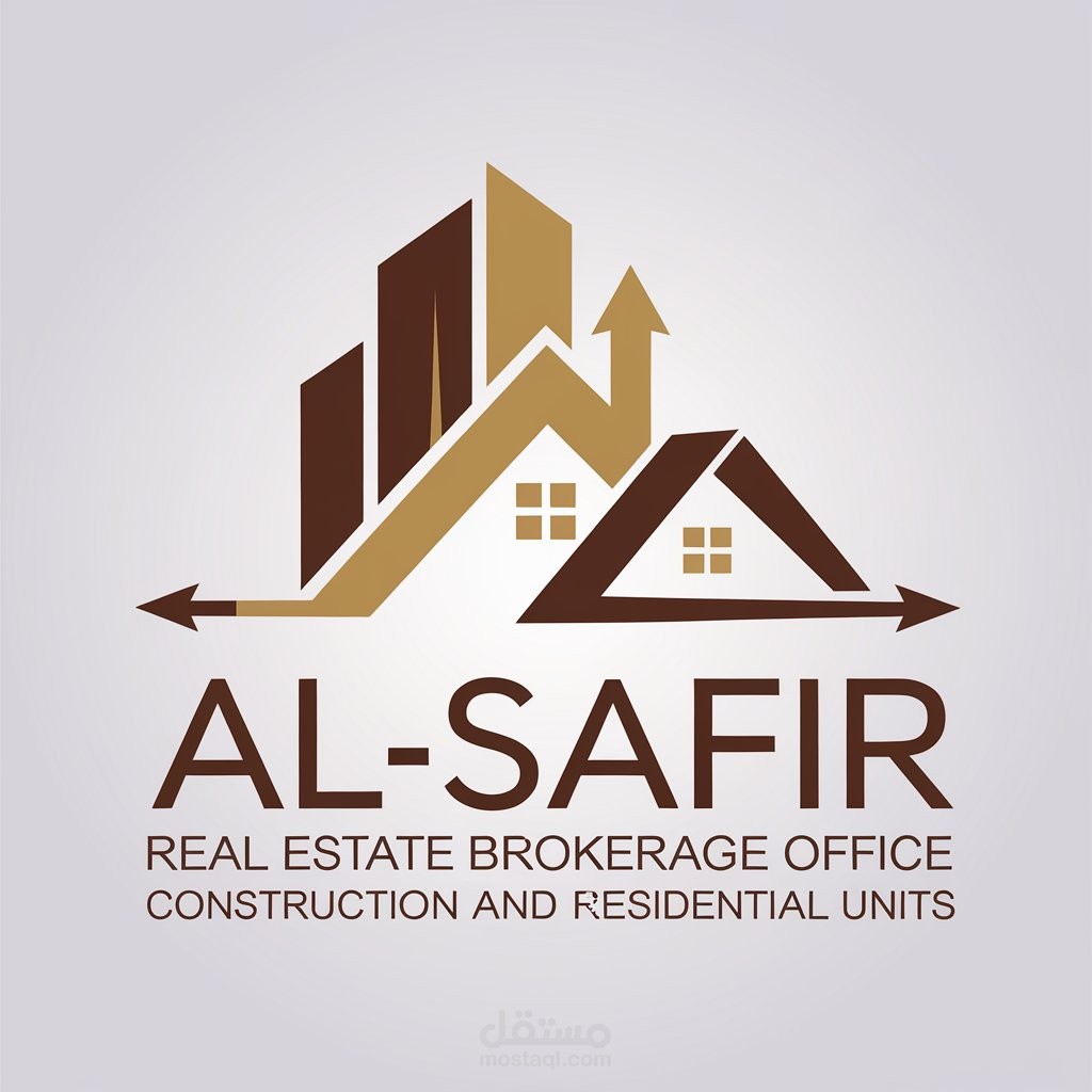 شعار مكتب عقارات