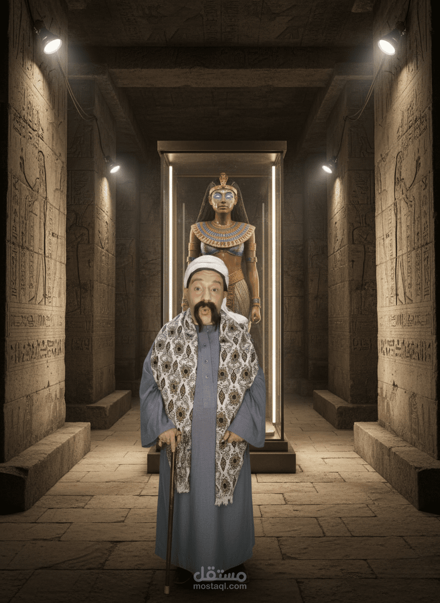 غرام مومياء: كوميديا الرعب في سرداب الأسرار