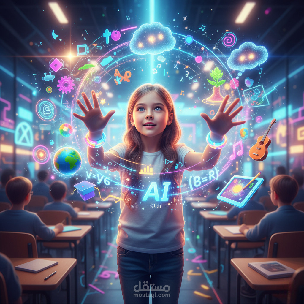 ثورة الذكاء الاصطناعي في تعليم الأطفال: طرق مبتكرة لتعزيز الإبداع والتعلم