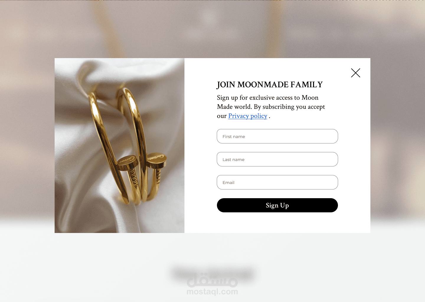 Moon Made Website