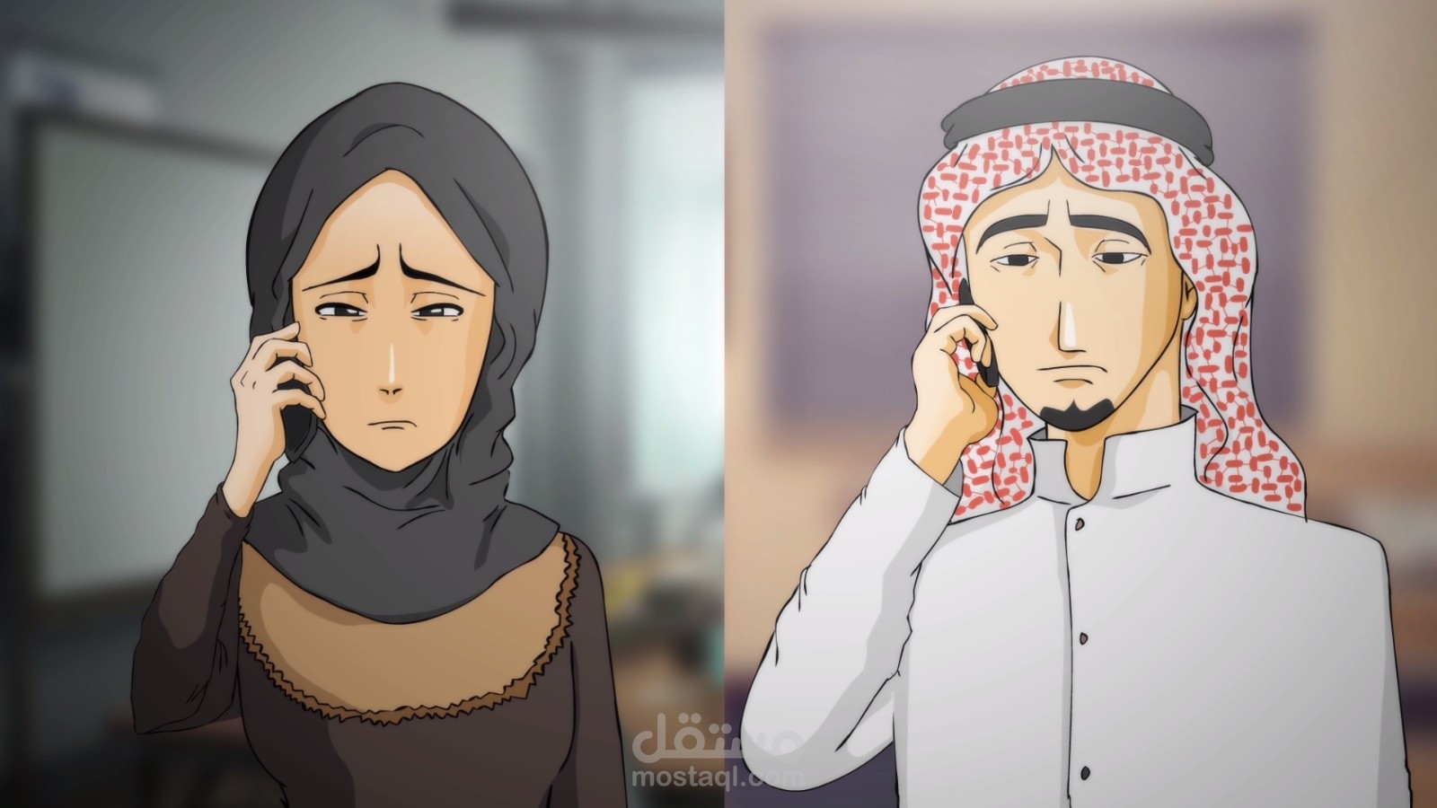 أنميشن 2D إشهاري لموقع إلكتروني