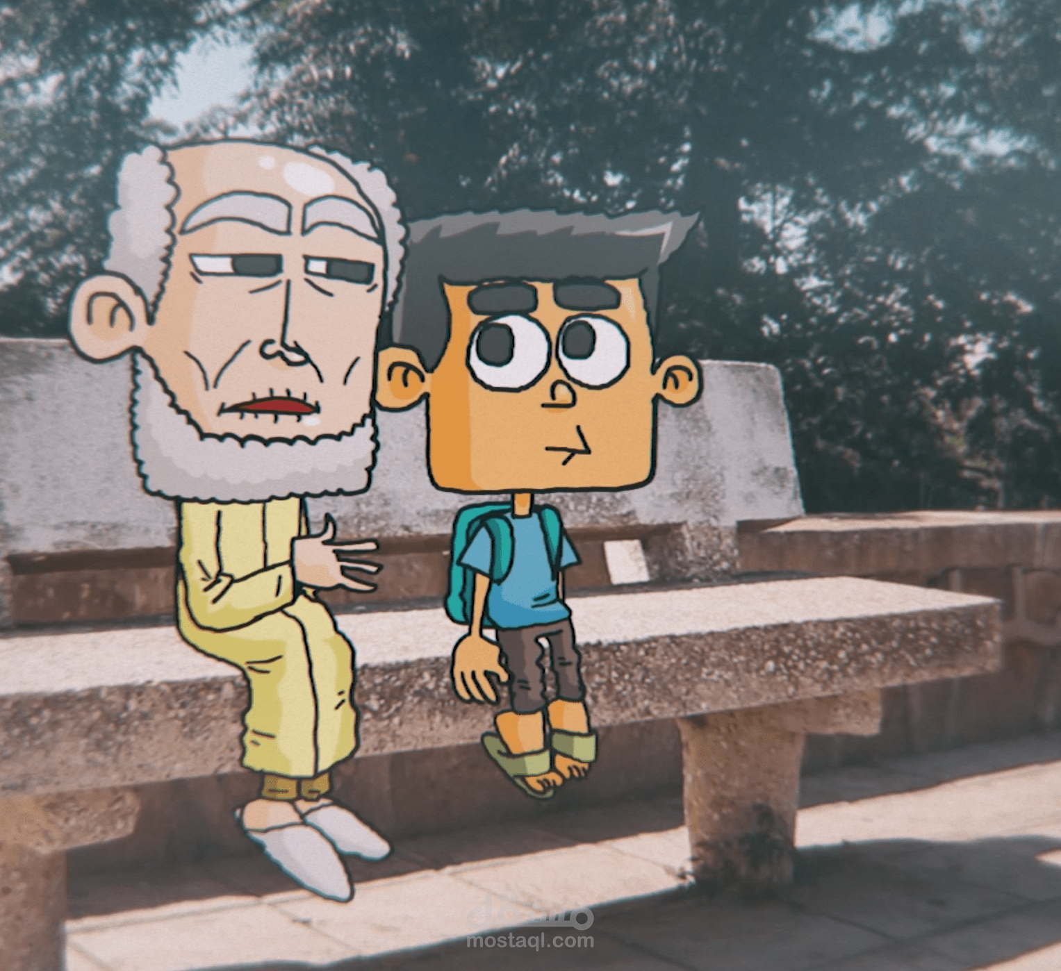 كبسولة رسوم متحركة من مسلسل كرتوني