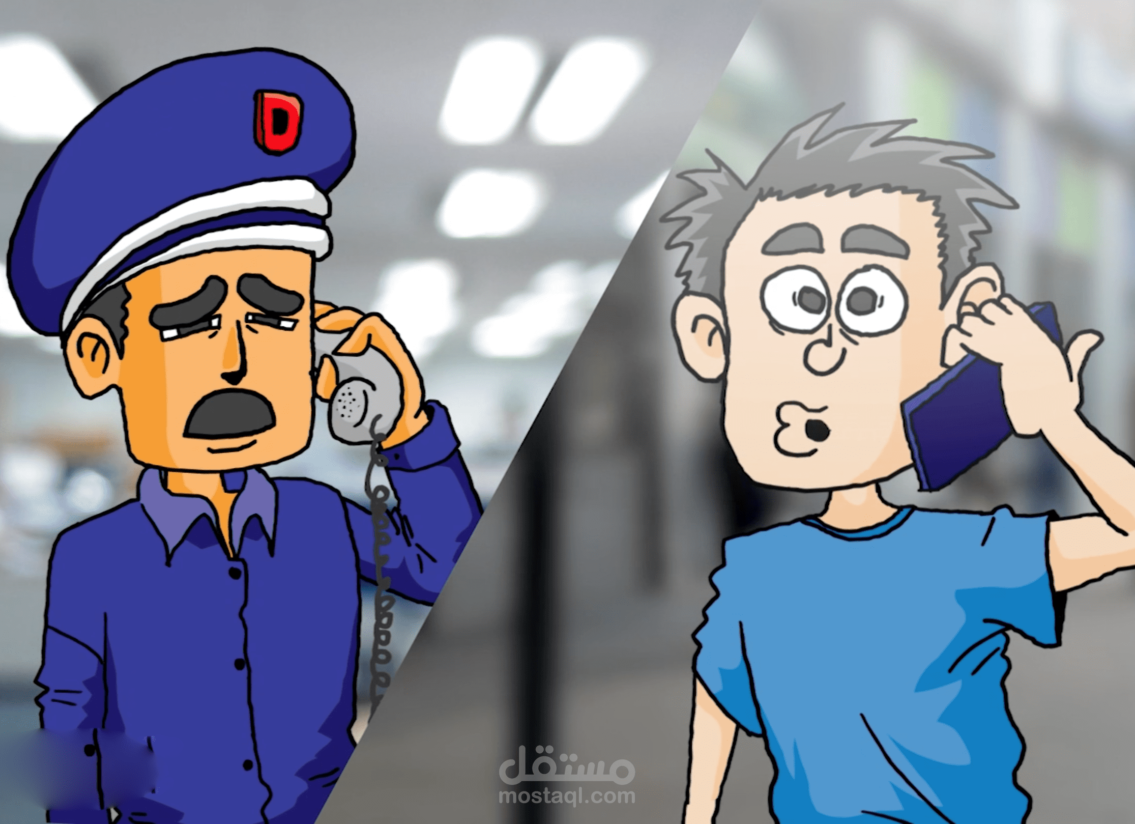 كبسولة رسوم متحركة من مسلسل كرتوني