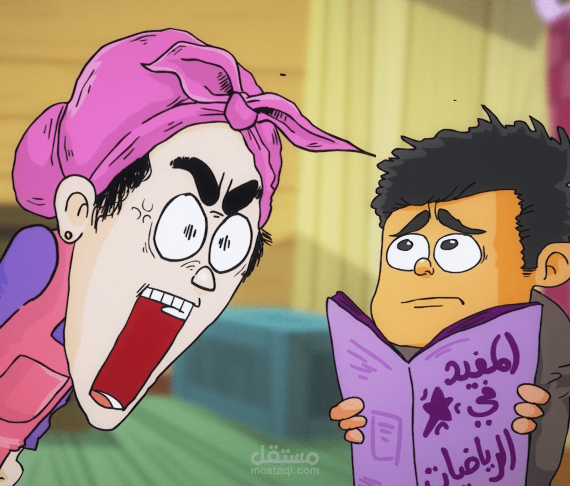 كبسولة رسوم متحركة من مسلسل كرتوني
