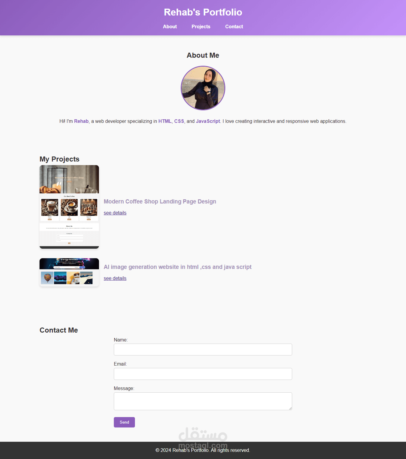 Rahab’s Portfolio: Showcasing My Web Development Projects