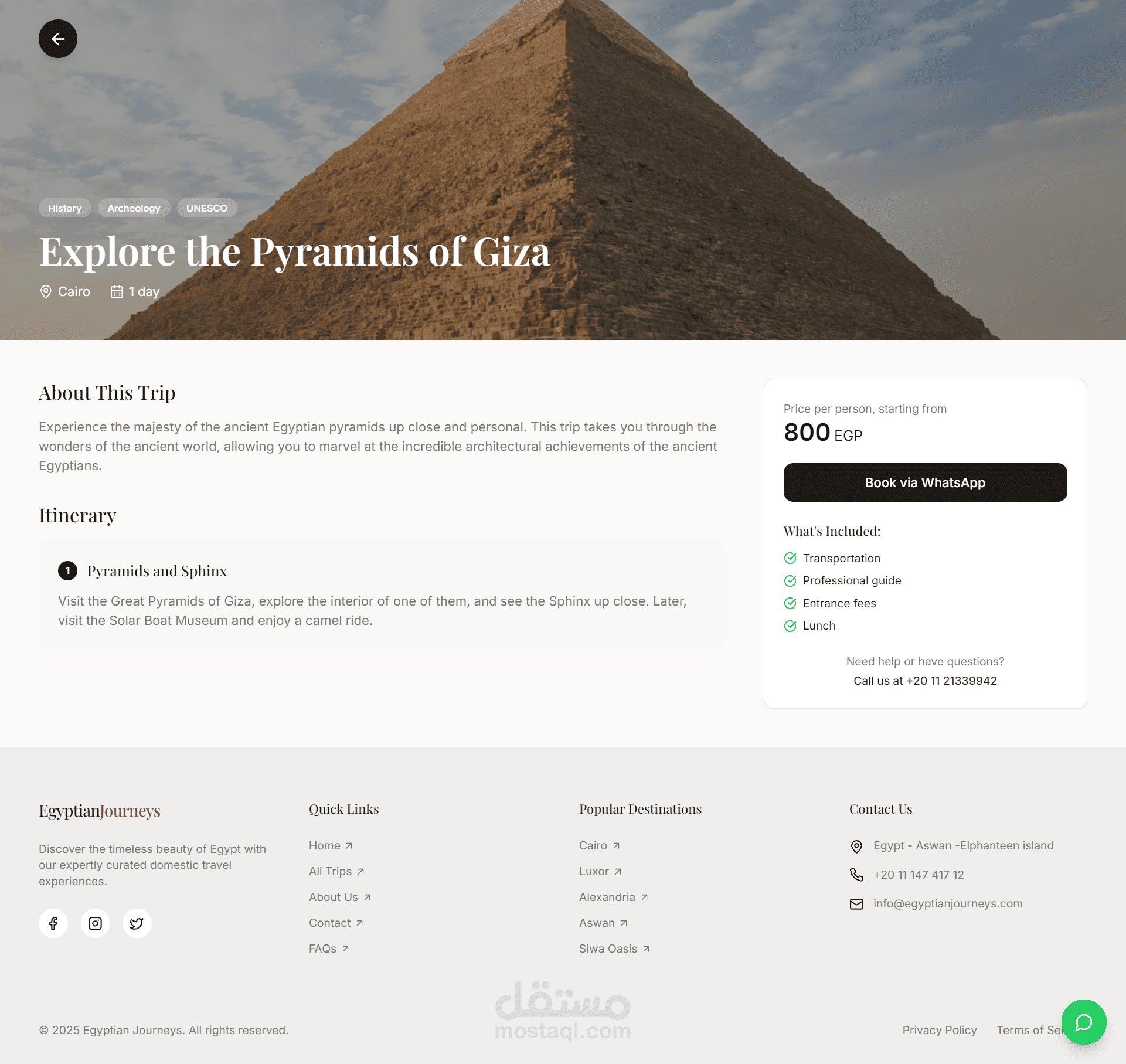 Egyptian Journeys