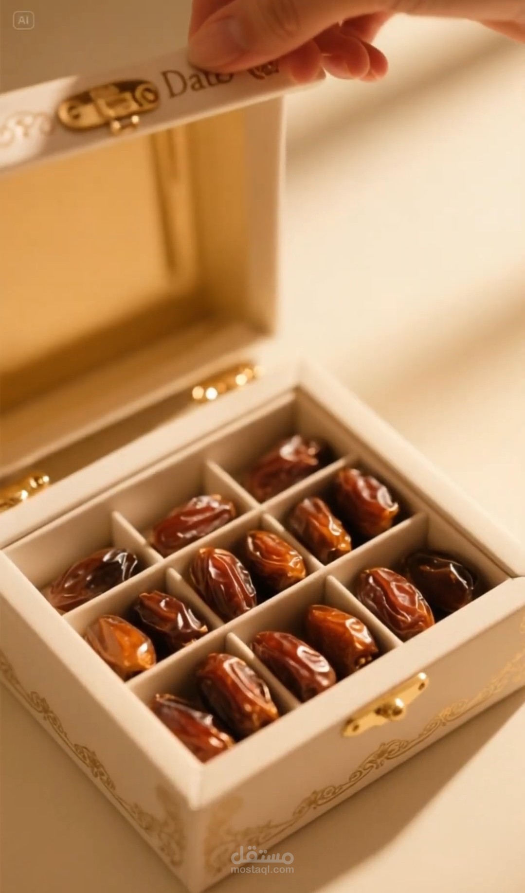 فيديو افتراضي لإعلان تمور