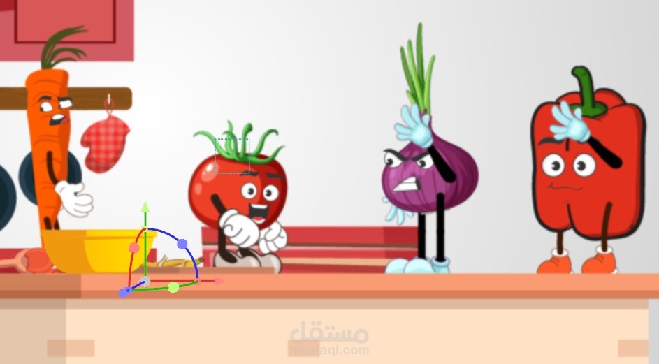 رسم وتحريك شخصيات