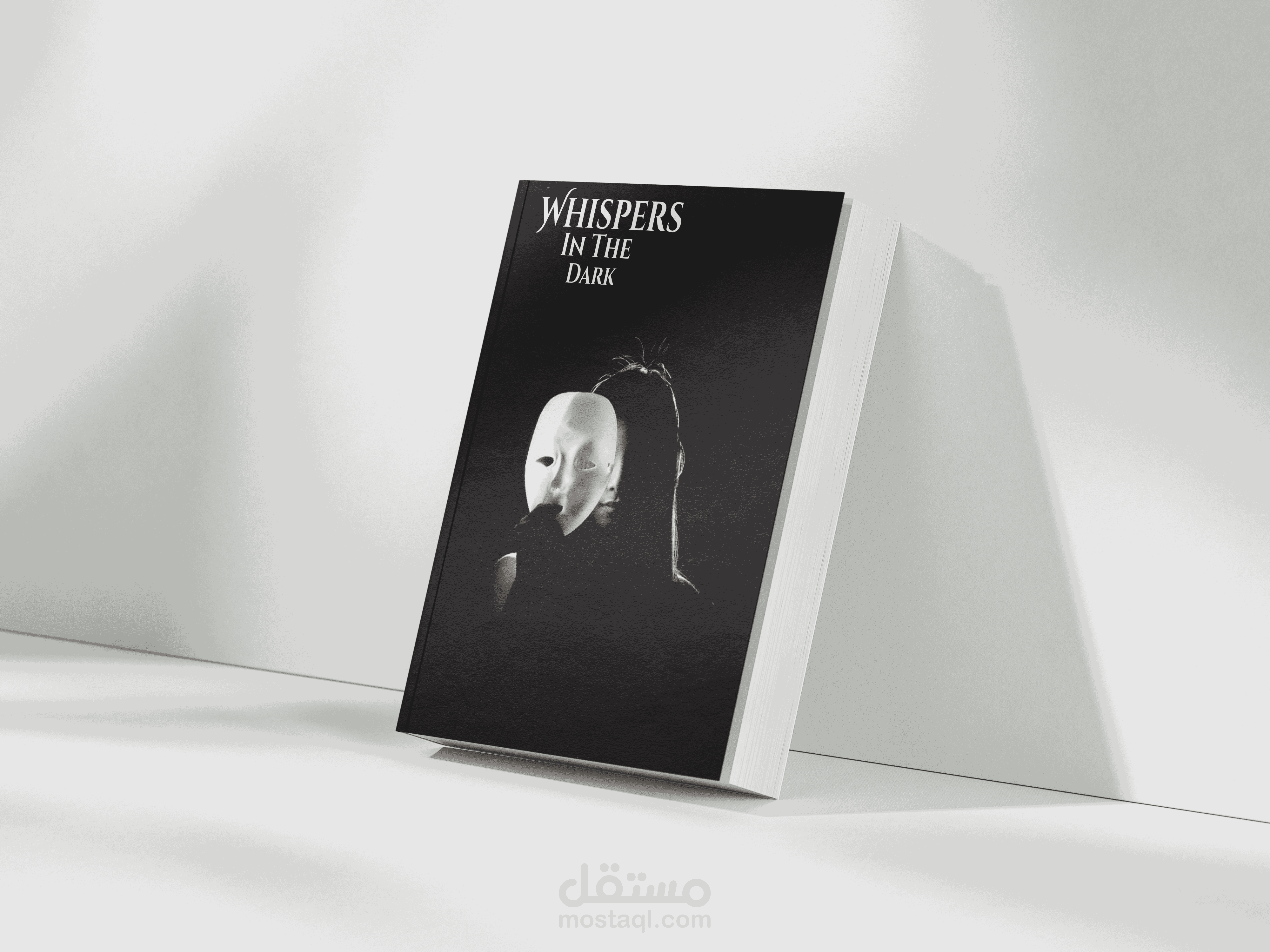 Professional Book Cover Design & Mockup Presentation – Whispers in the Dark