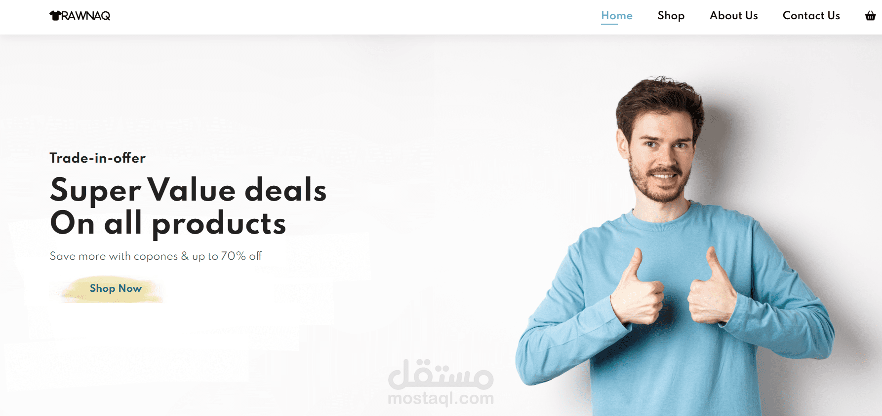 E-commerce website