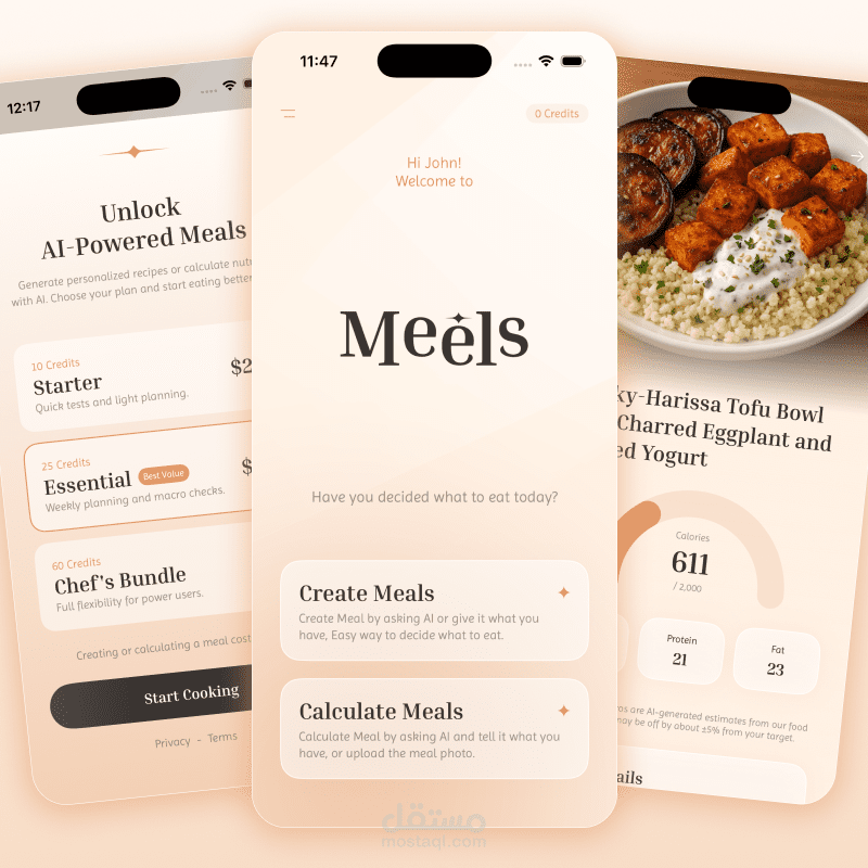 تطبيق Meels