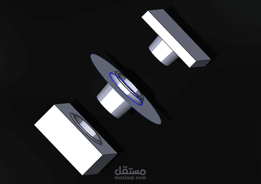 تصميم قالب ثلاثي الأبعاد لكوب باستخدام Solidworks
