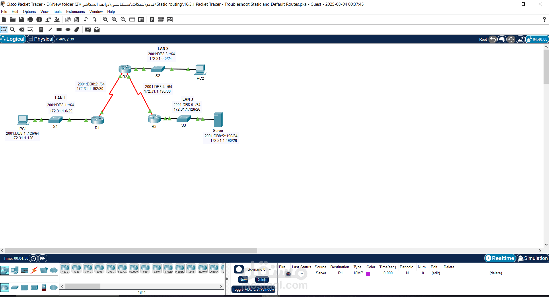 static routing