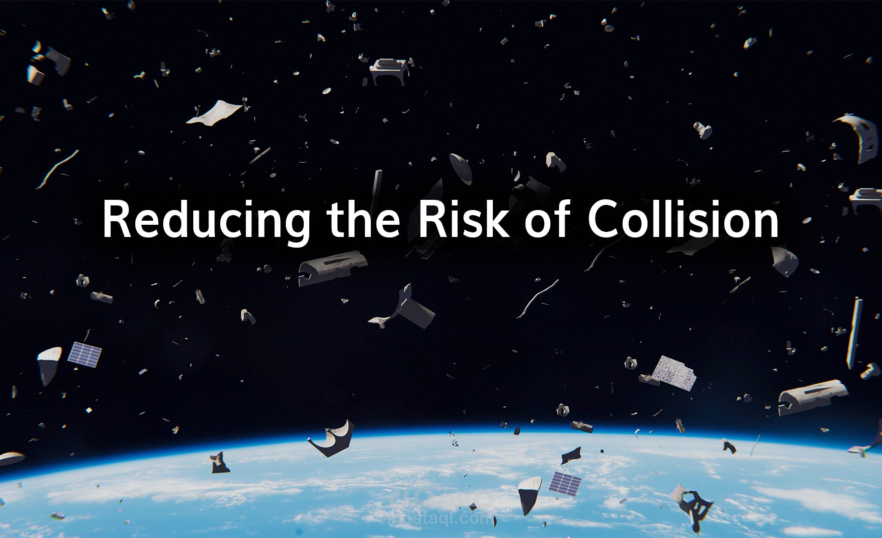 نموذج تنبؤي لاحتمالية اصطدام الأقمار الصناعية