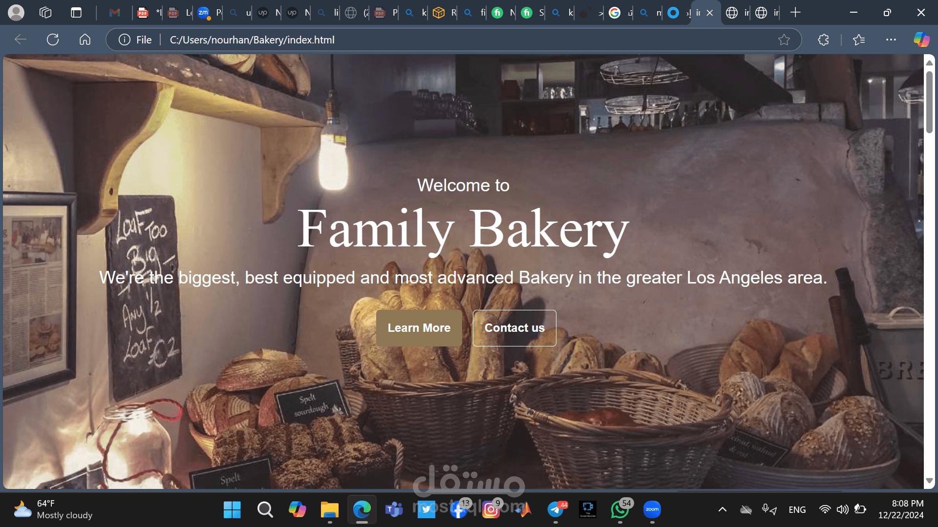 bakery web