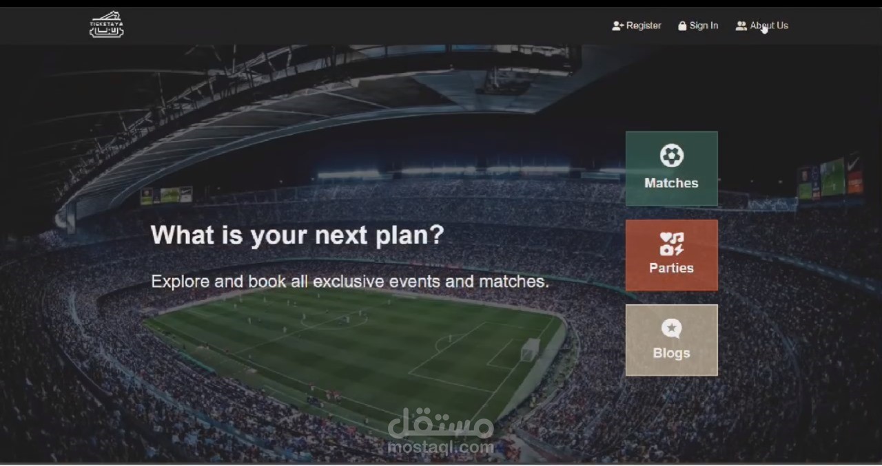 Ticketaya – Party & Match Reservation System (Django REST Framework)