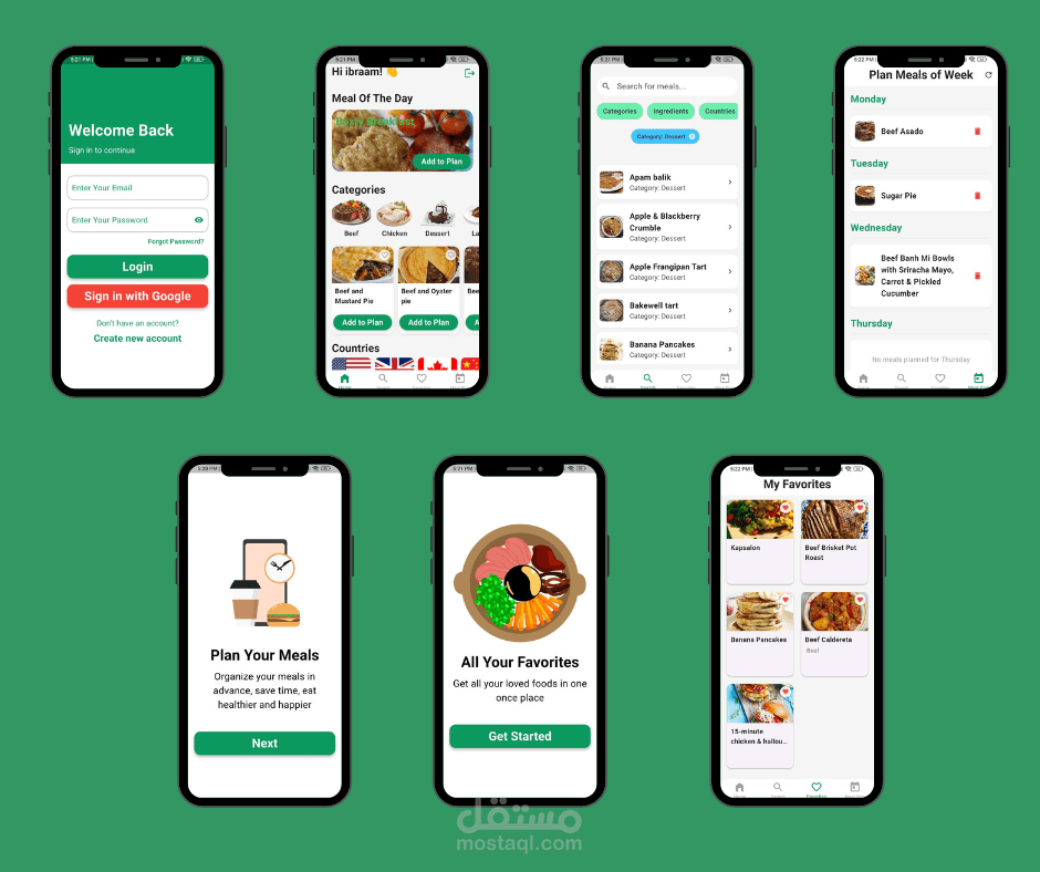 "Foodies" - تطبيق تخطيط وجبات عالمي لإلهامك في المطبخ يوميًا!