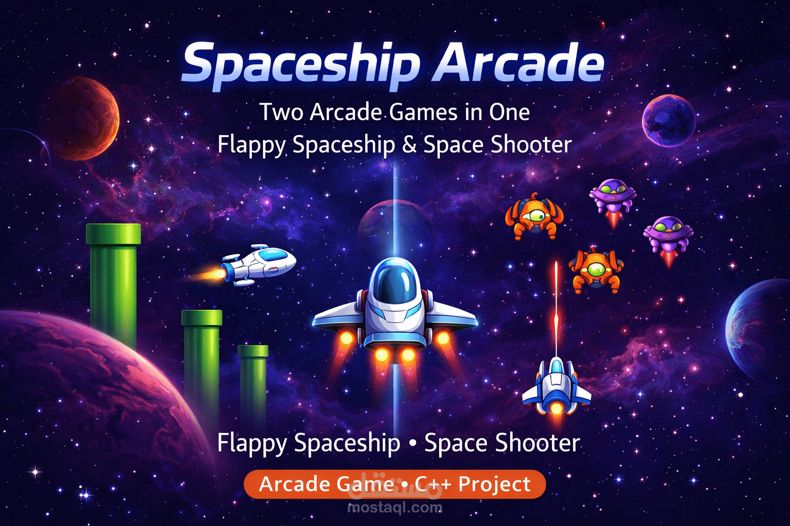 spaceship arcade