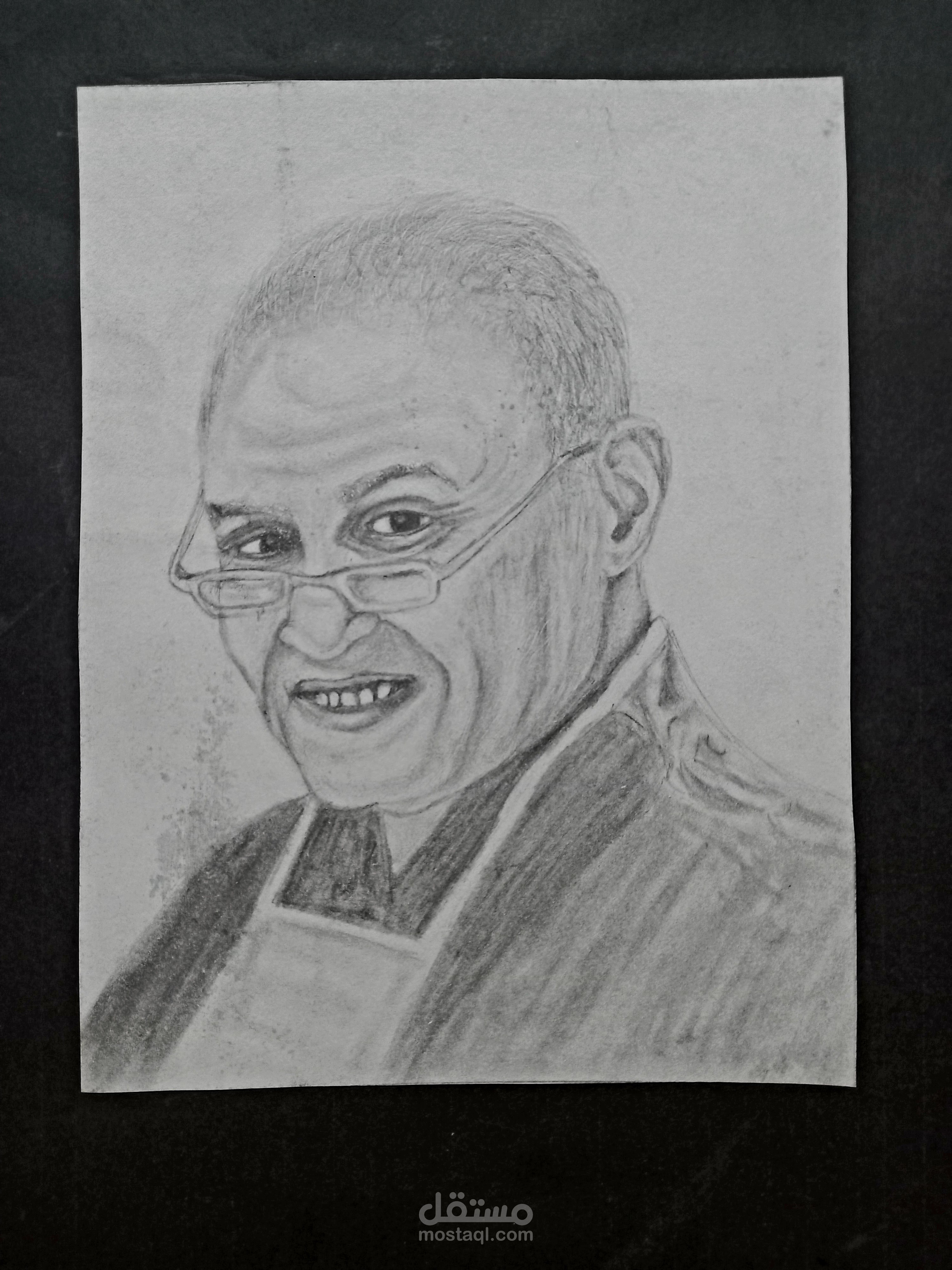 رسم بورتريه رصاص