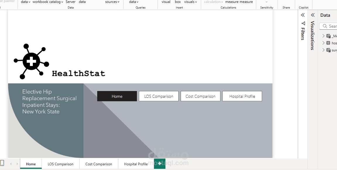 healthcare analytics in powerbi