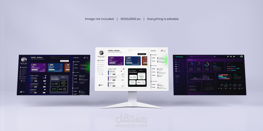 تصميم (UI UX) dashboard
