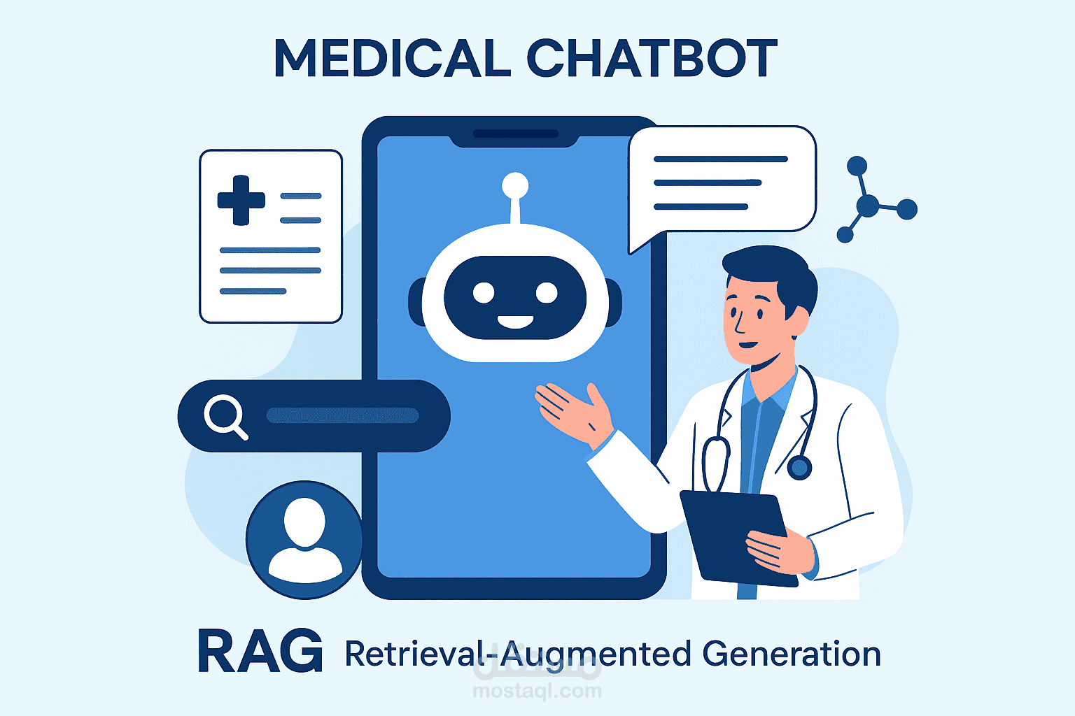 Medical Chatbot باستخدام تقنية RAG