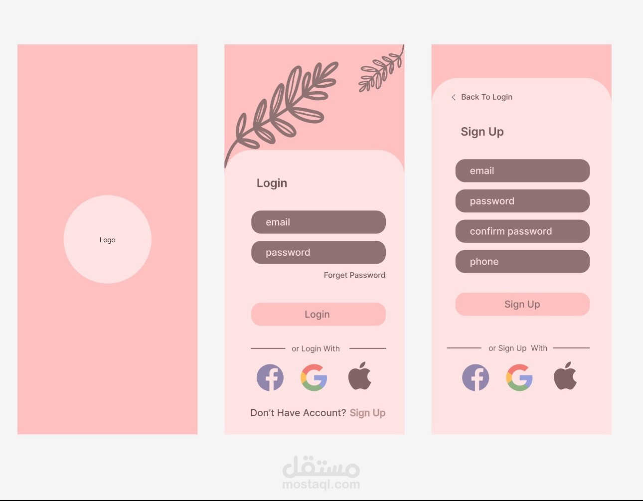 تصميم واجهة مستخدم UI/US Design