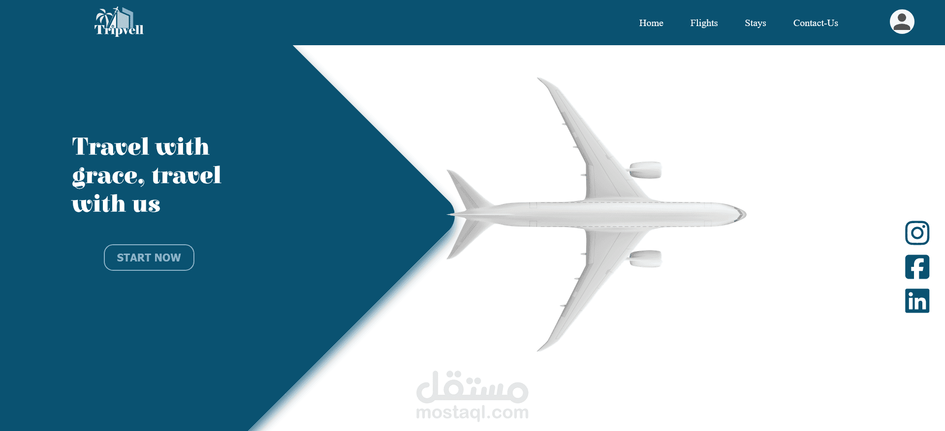 تصميم صفحة هبوط ابداعية