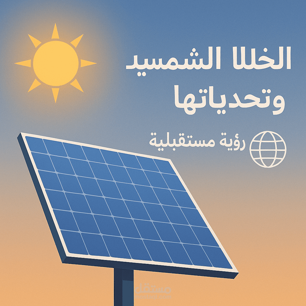 الخلايا الشمسية وتحدياتها: رؤية مستقبلية