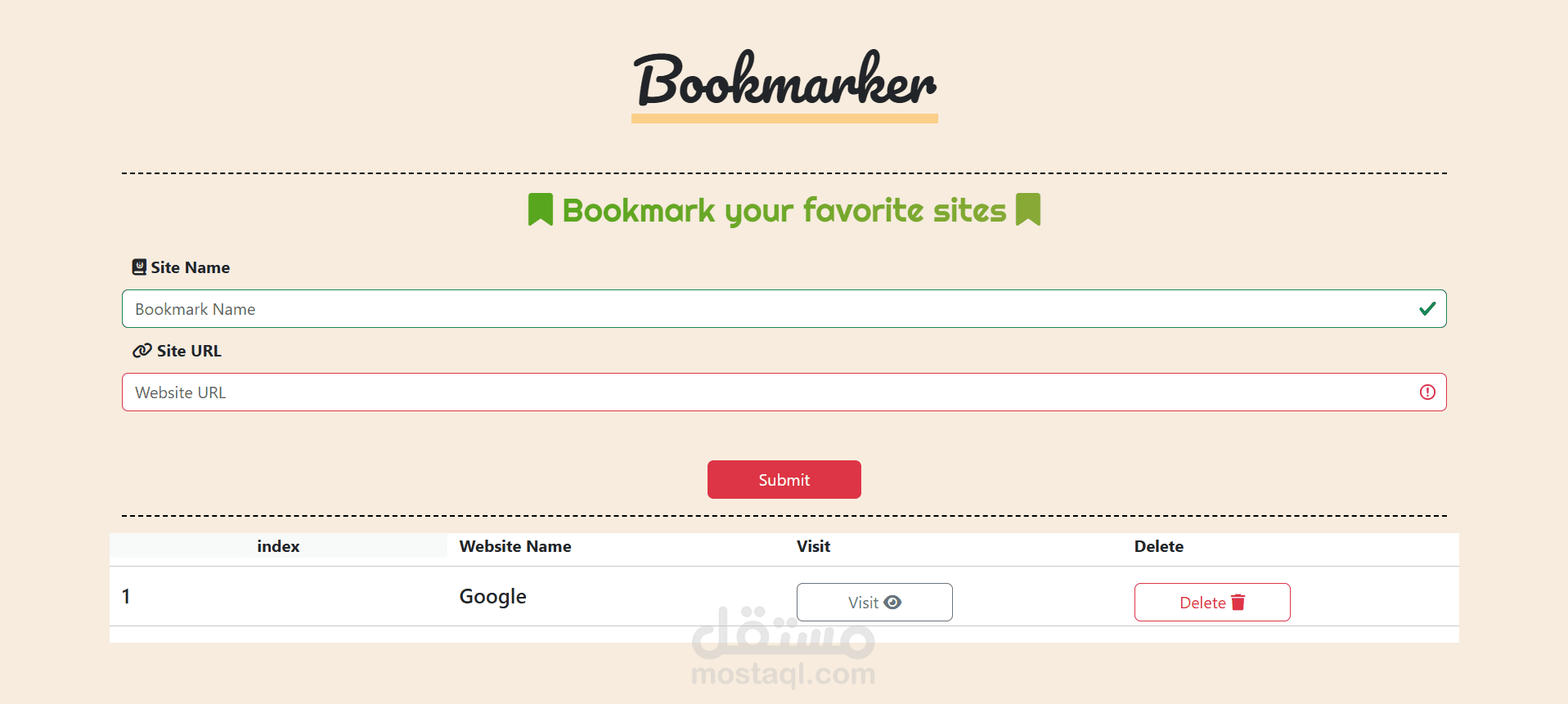 Bookmark