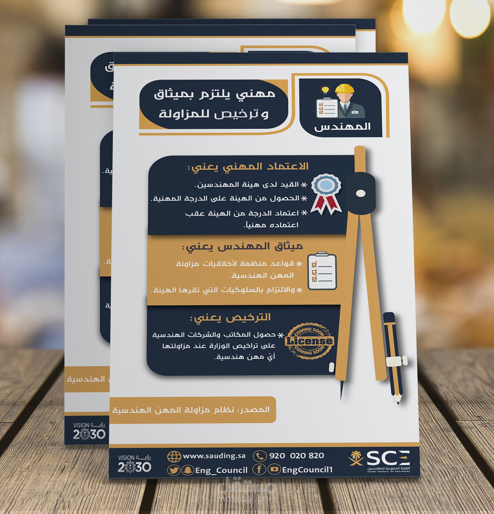 تصميم بورشور لهيئة المهندسين السعوديين