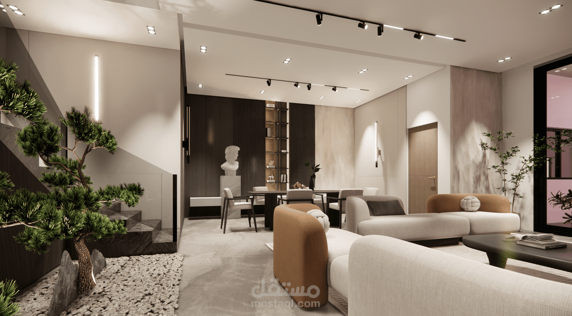 تصميم داخلي لفيلا