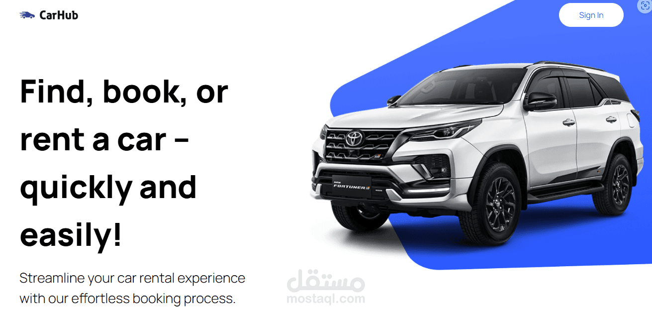 موقع Cars Discover لاستكشاف السيارات.