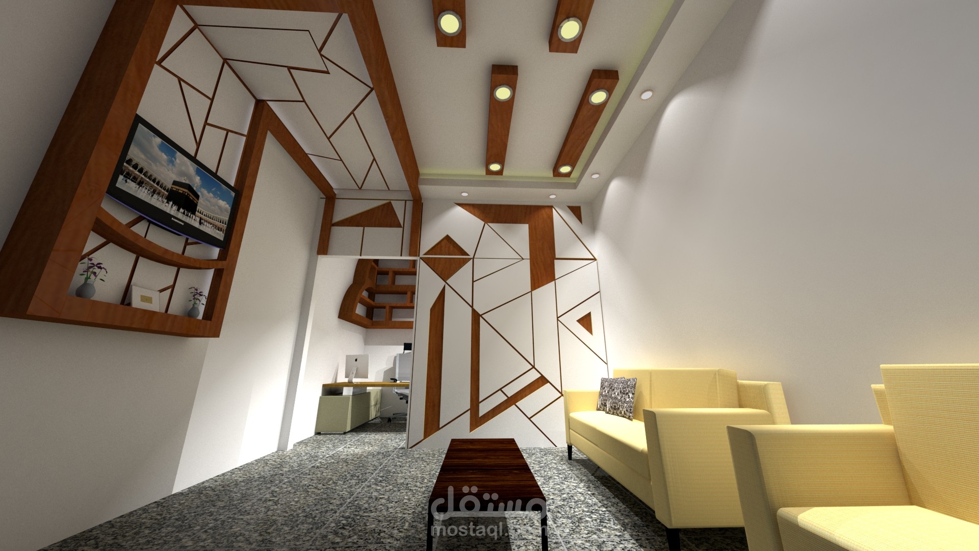 تصميم مكتب عقارات