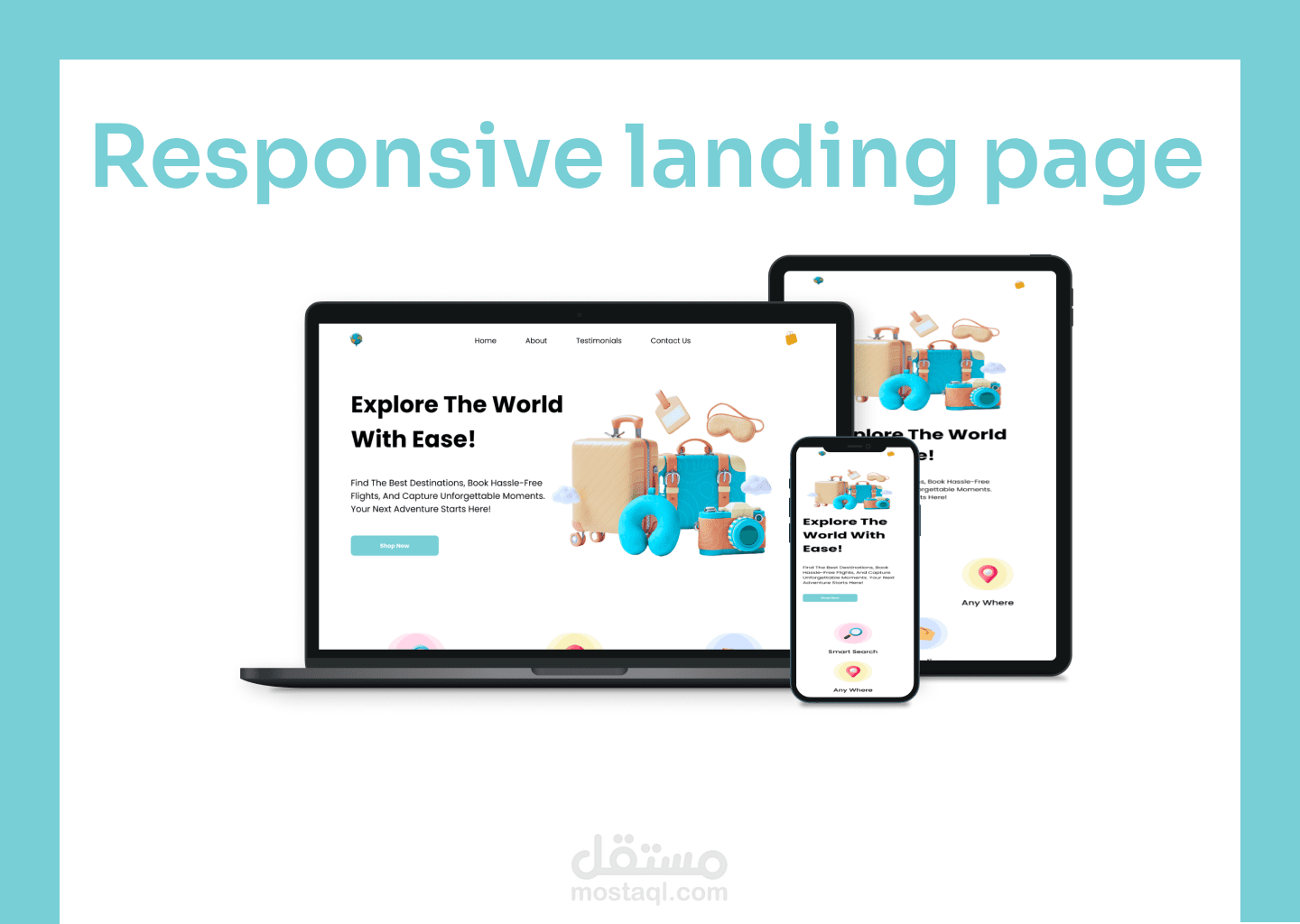 Responsive Landing page