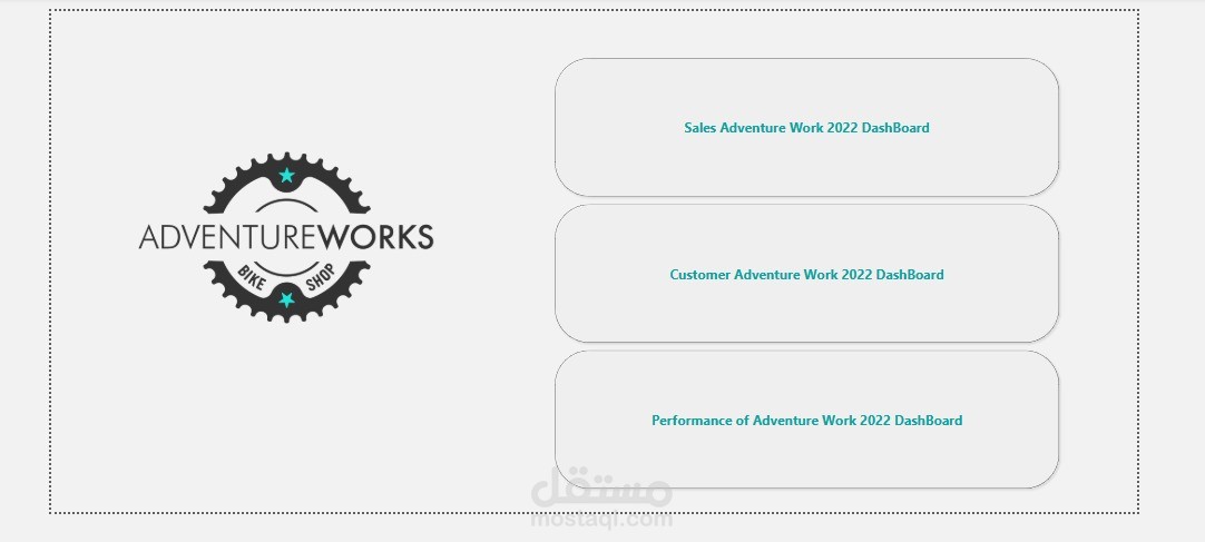 داشبورد Adventure Works