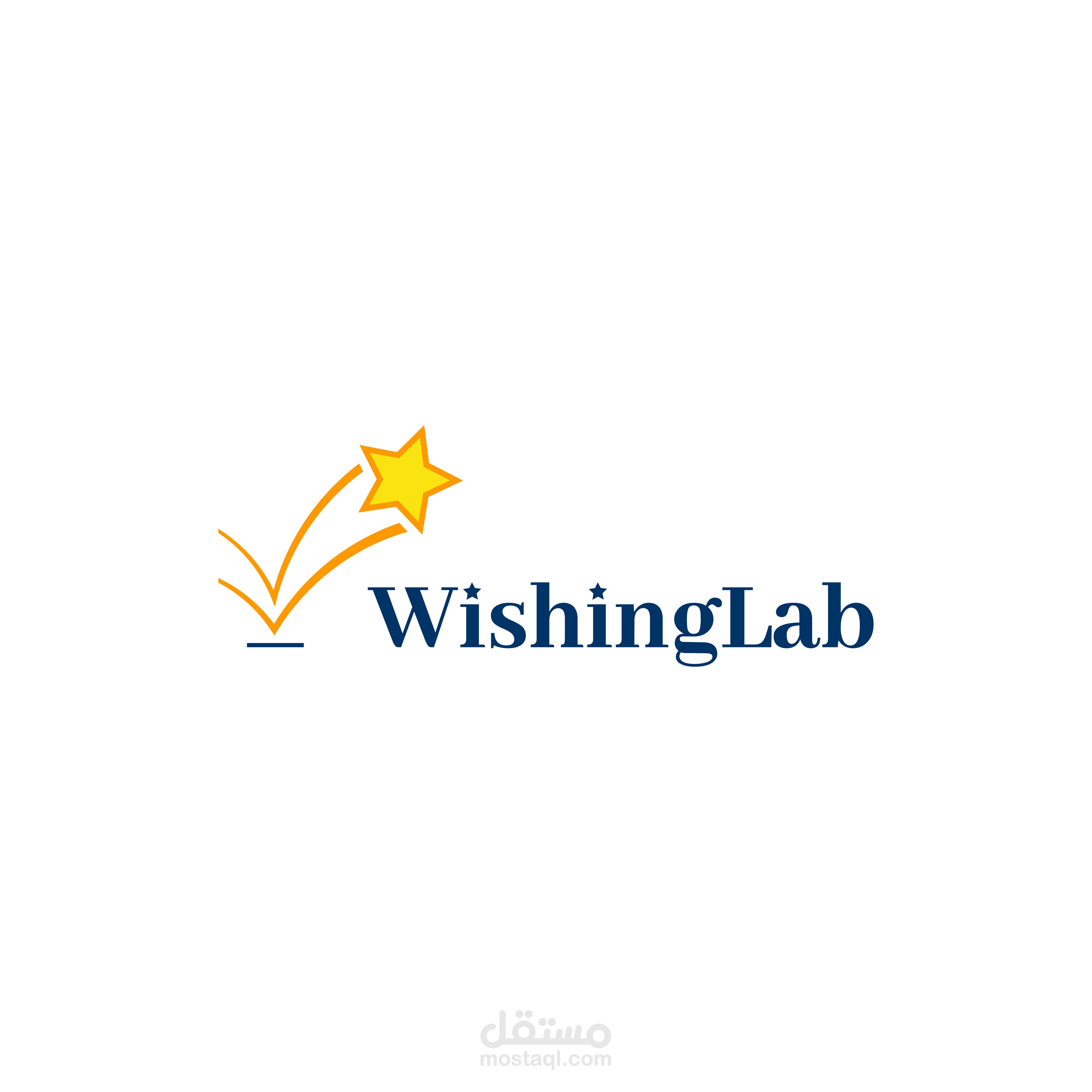 تصميم شعار ويشنجلاب - WishingLab - Logo Design