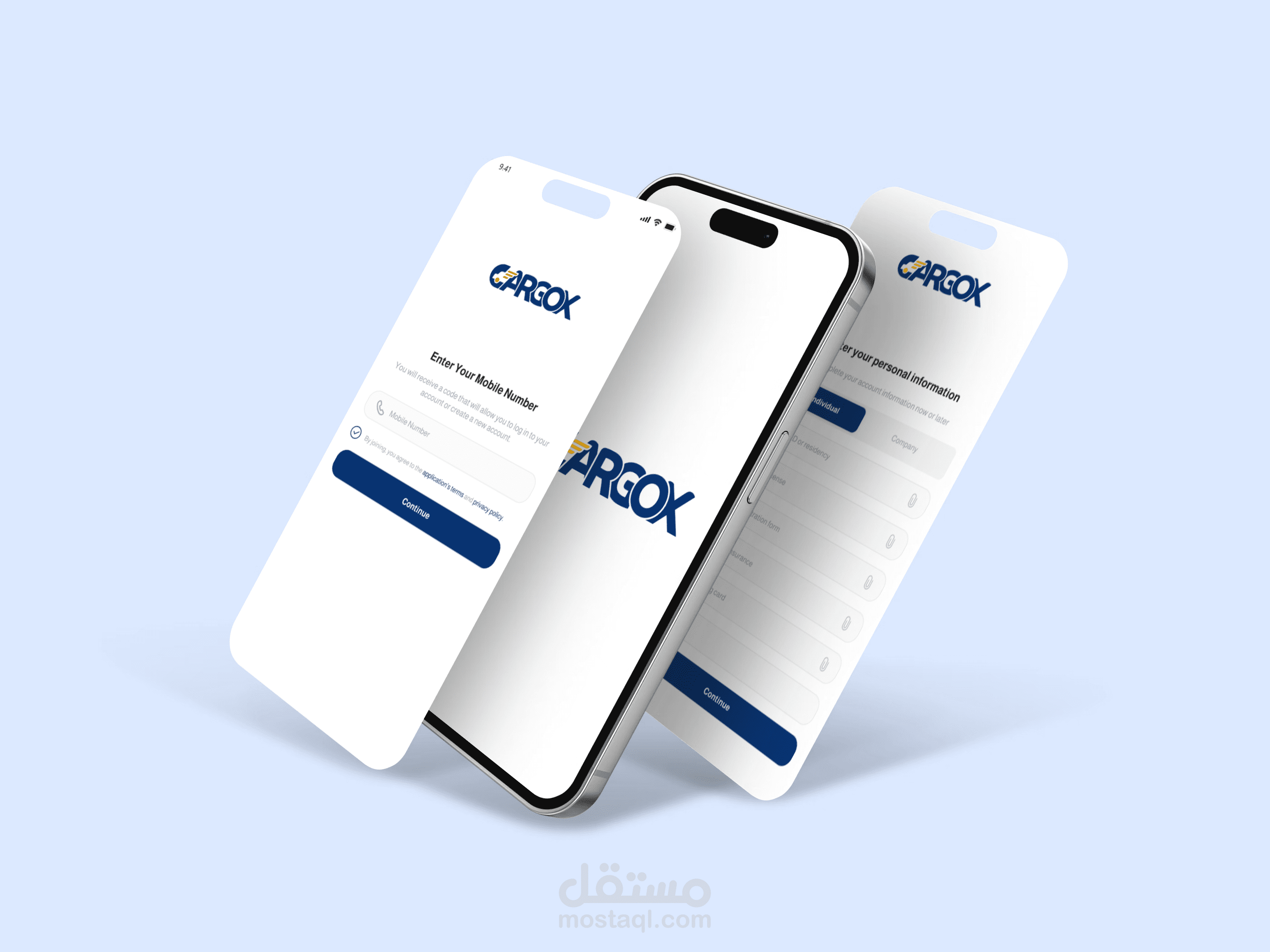 منصّة لوجستية متكاملة من البداية للنهاية (End-to-End) مع لوحة تحكم ويب وتطبيق موبايل