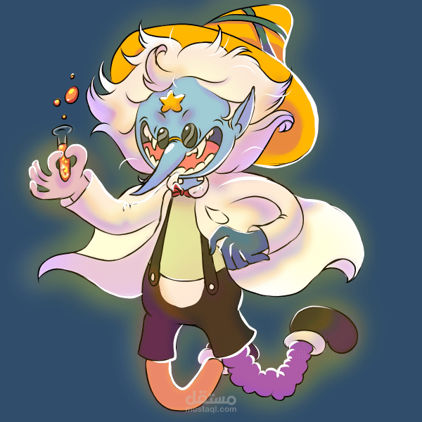 تصميم شخصيات او بوسترات او ملصقات