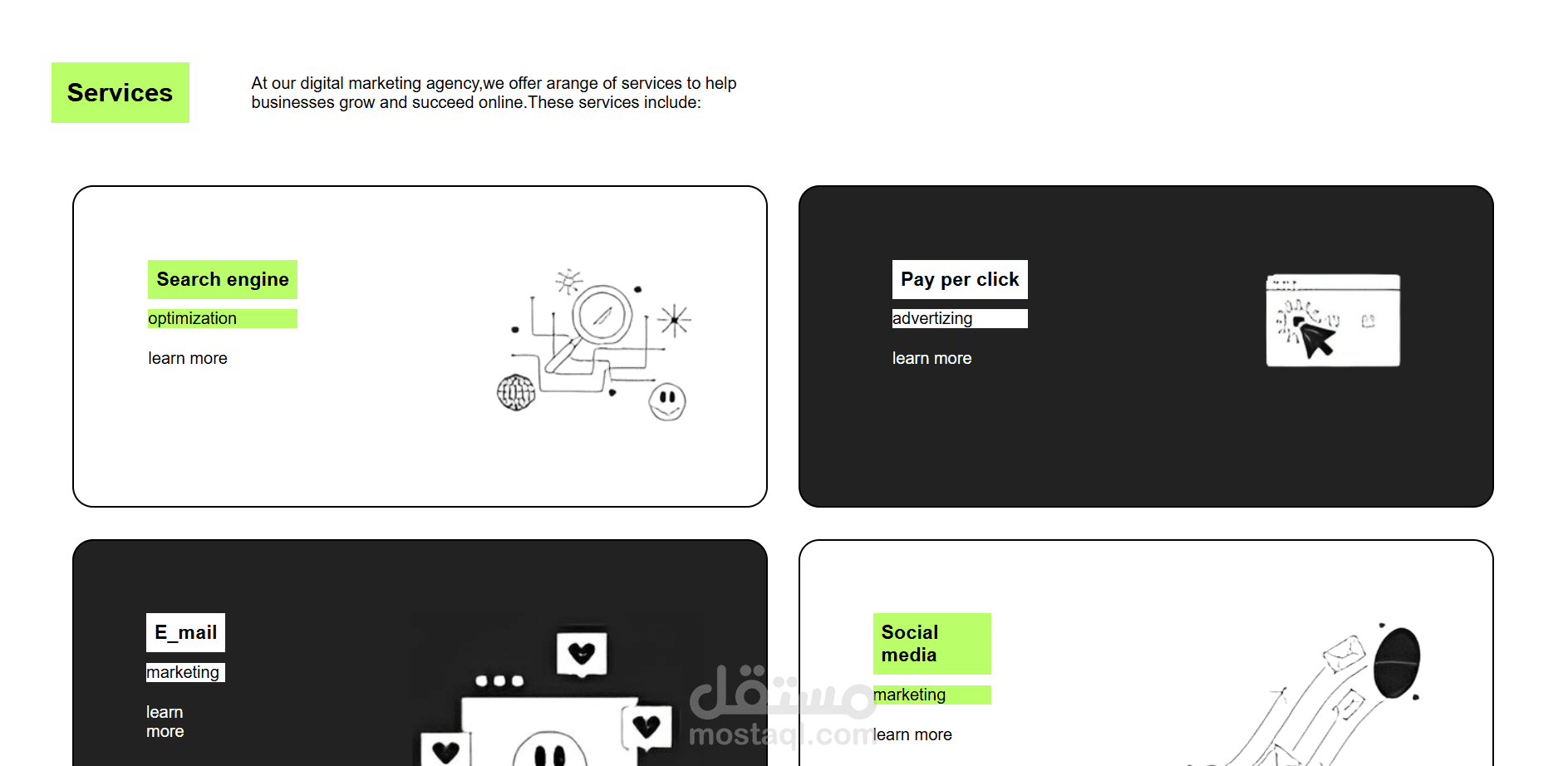 wizard tech (Landing page)